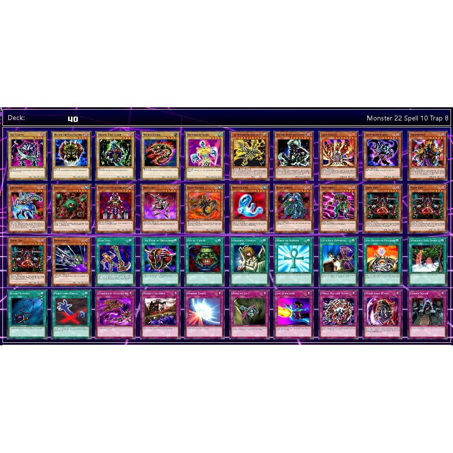 Bài Yugioh ️️ Thẻ bài Yugioh Marik Ishtar deck 40 lá