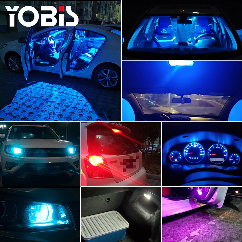 Bóng đèn LED 12V T10 COB T10C-1