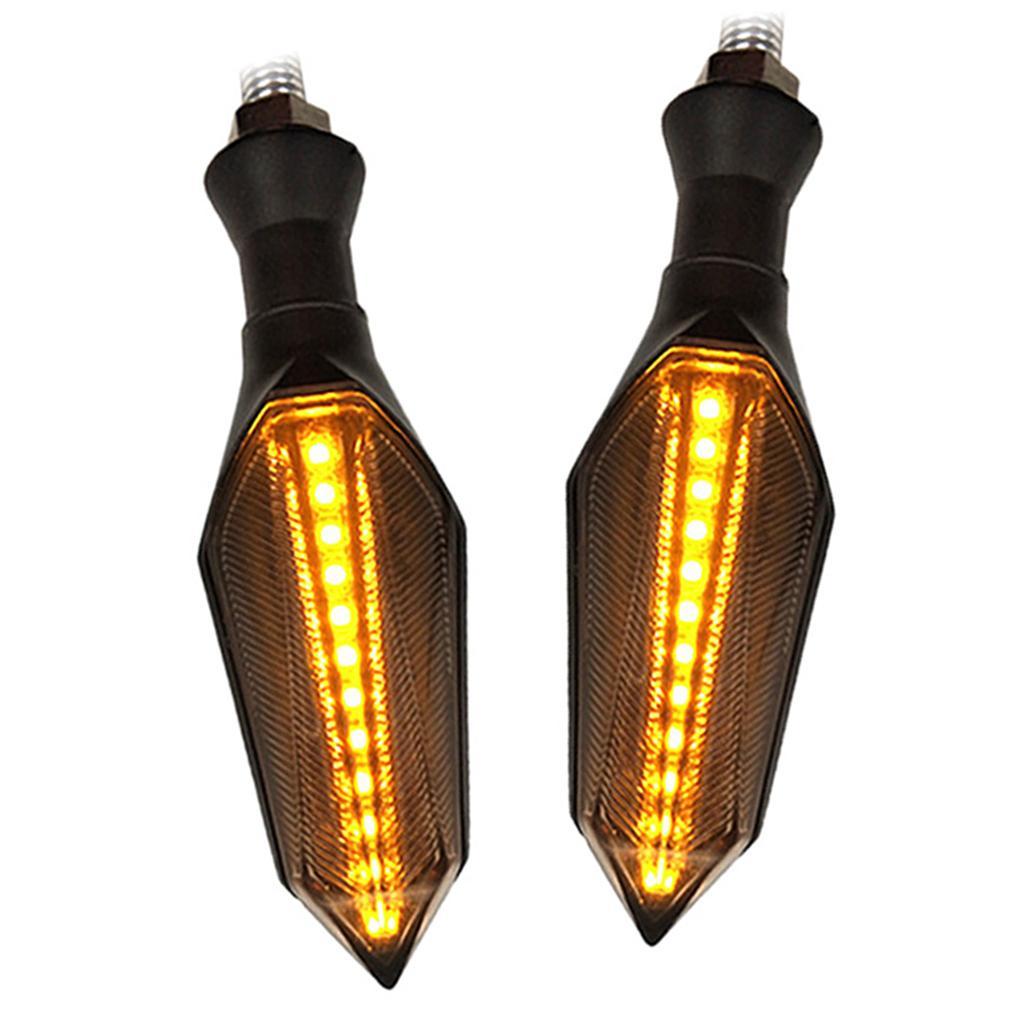2pcs Motorcycle  Indicator Blinker Tail Light 12V 12 LED Universal