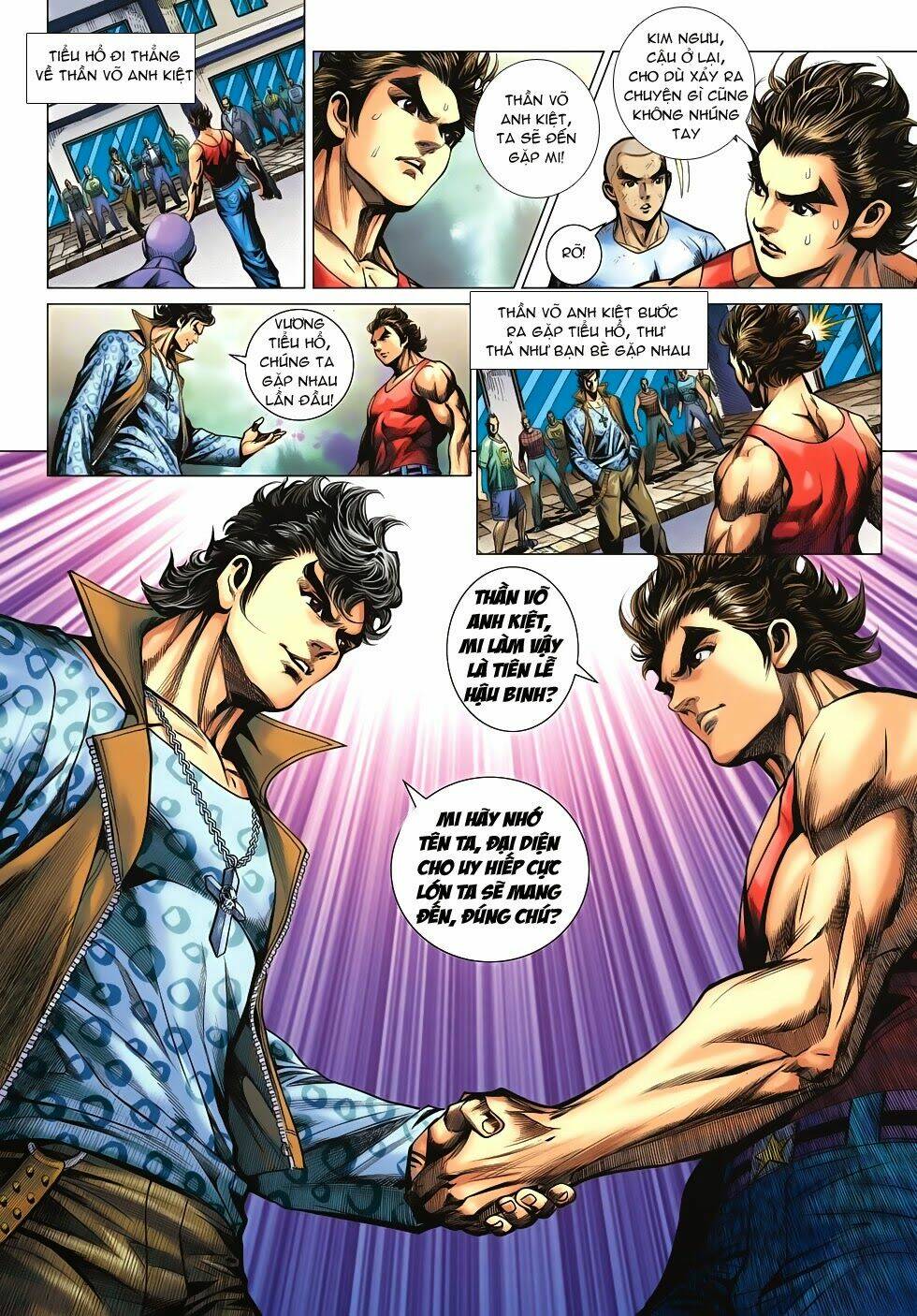 tân tác long hổ môn chapter 630 22