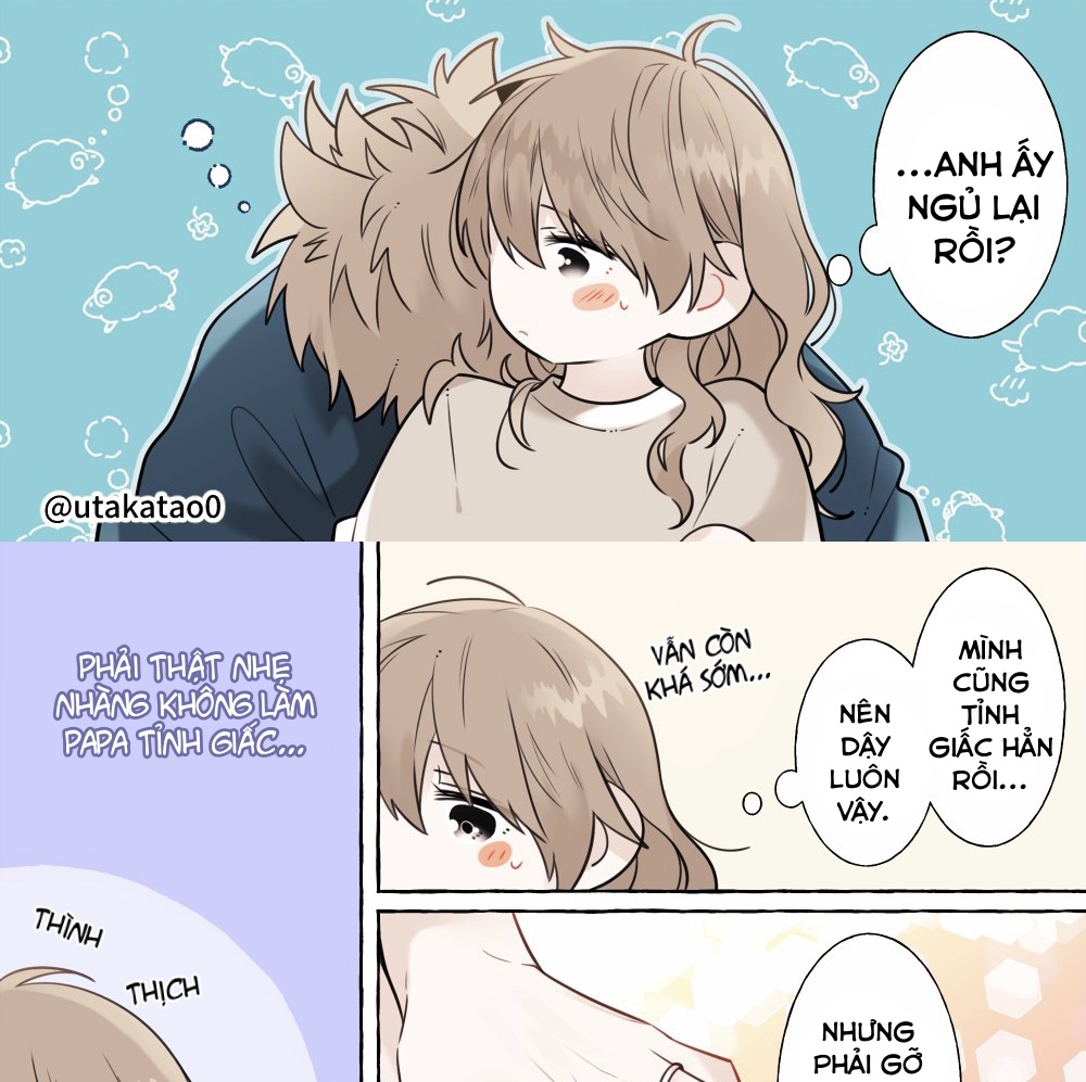 papa khi đi làm và khi ở nhà chapter 36 3