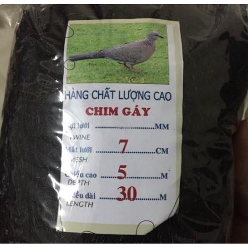 Lưới Bẫy Chim Cu Gáy 20M Cao 5m sợi 15