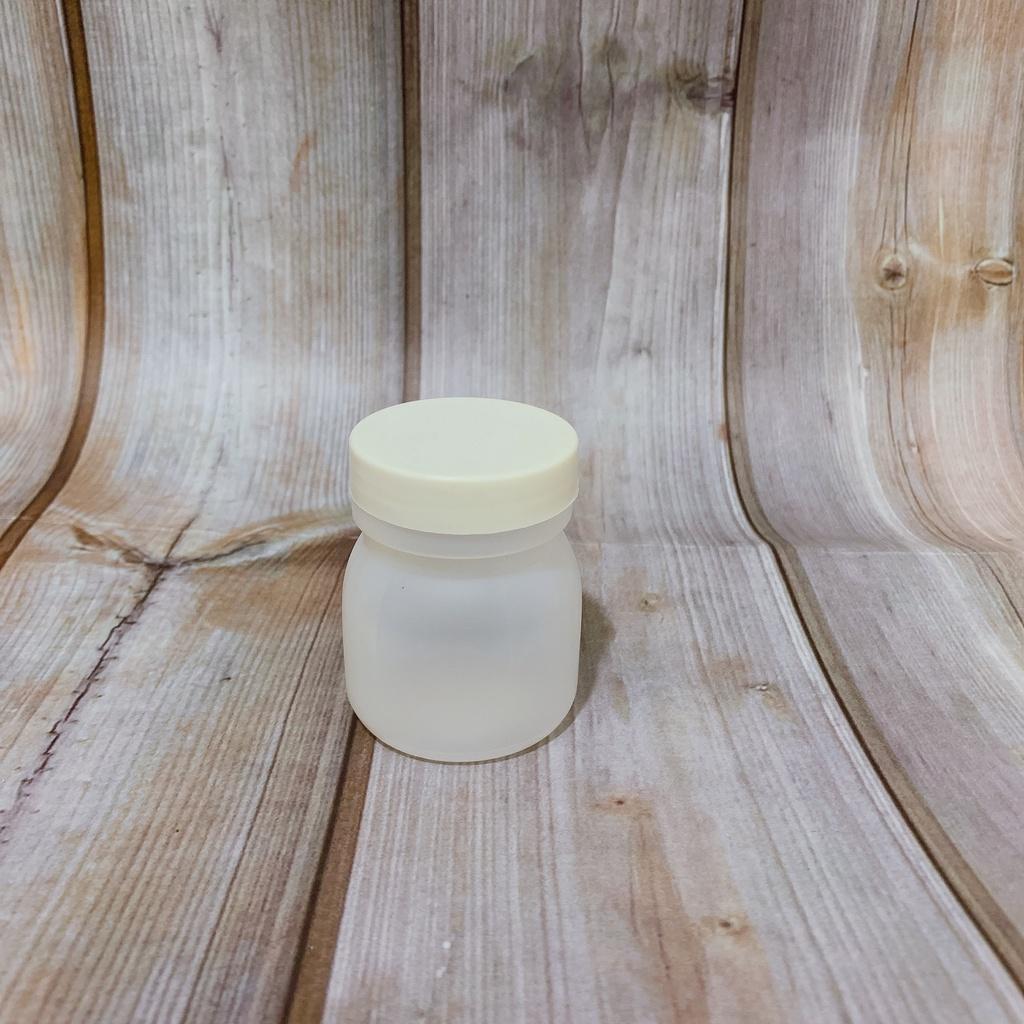Lốc hũ sữa chua nhựa dày kèm nắp loại tốt 90ml, 120ml, 160ml