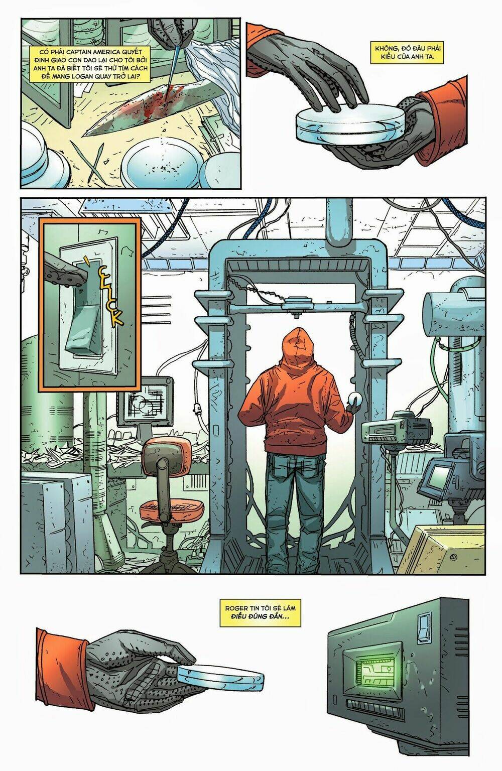 death of wolverine - deadpool & captain america [one shot] chapter 1 32