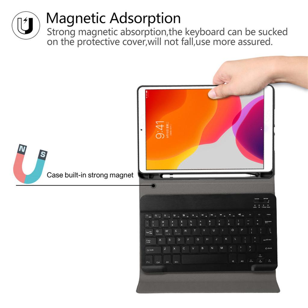 Detachable Bluetooth Keyboard Cover Case For 7th Generation 10.2 2019