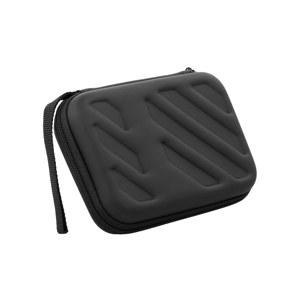 External Hard Drive Disk Case Shockproof EVA Case 2.5in HDD with Mesh Pocket and Soft Inner Fabric Carrying Case for