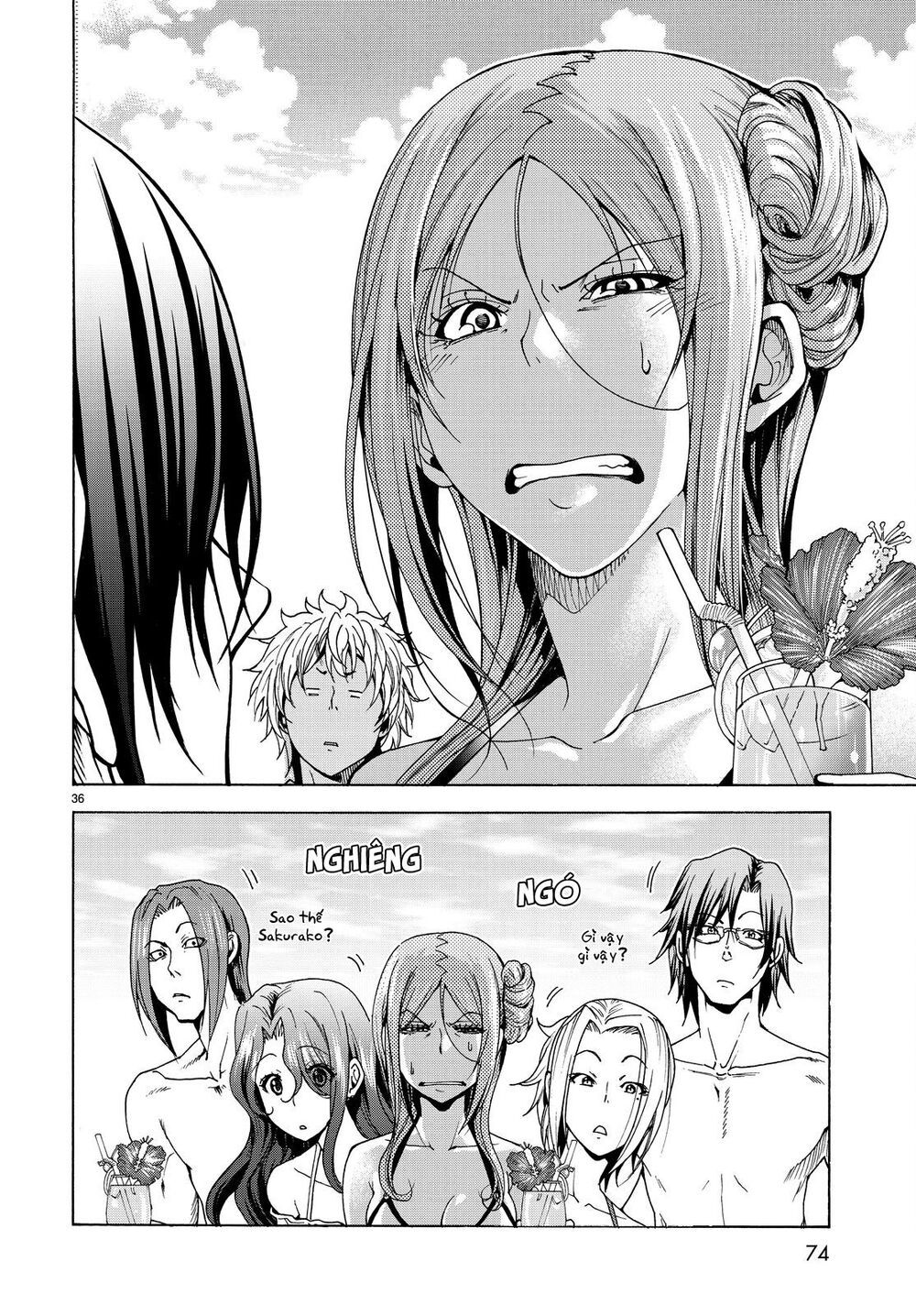 cô gái thích lặn - grand blue chapter 41 37