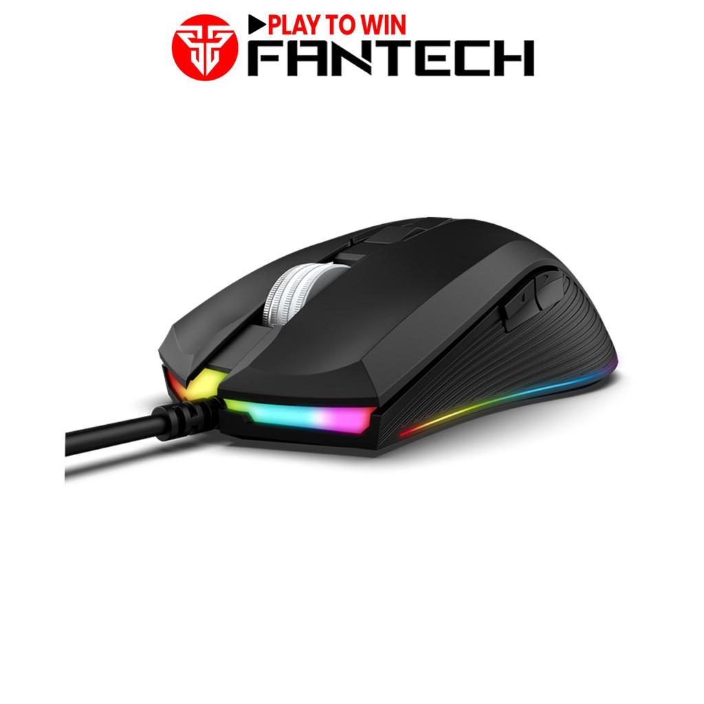 Chuột Gaming Có Dây Fantech X14s RANGERS 10000DPI LED RGB 16,8 Triệu Màu 7 Phím Macro - Hàng chính hãng