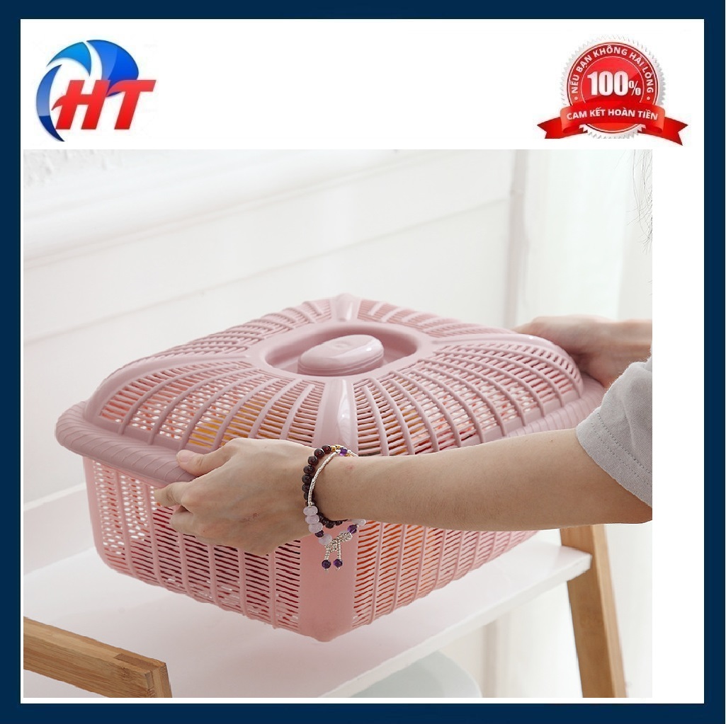 RỔ VUÔNG ĐỰNG TRÁI CÂY Ở NHÀ BẾP-HT