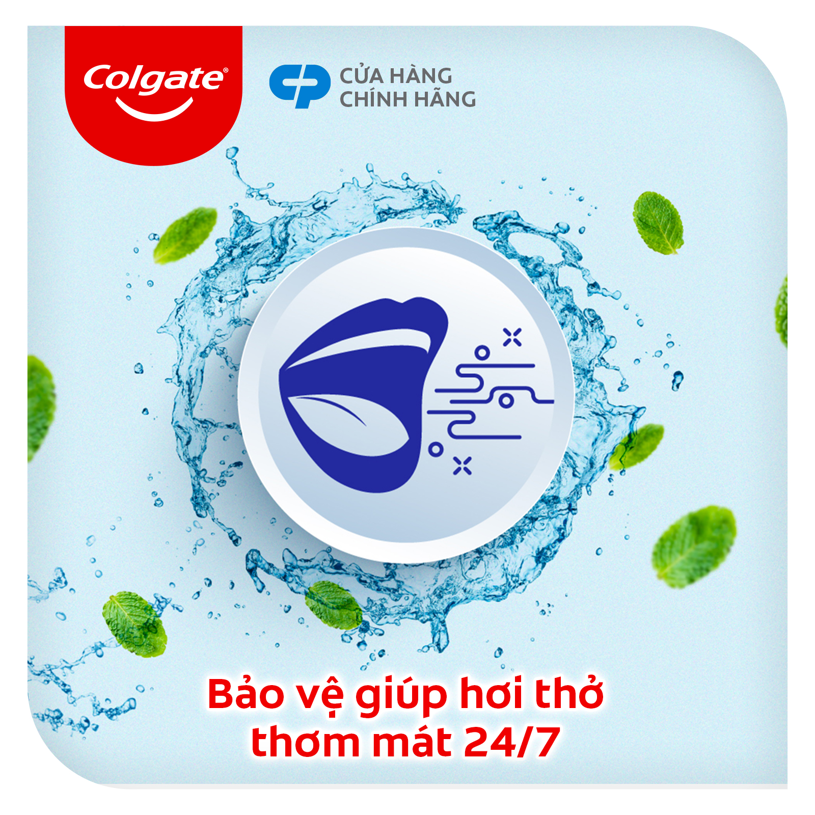 Bộ đôi nước súc miệng Colgate diệt 99% vi khuẩn Plax bạc hà 500ml/chai