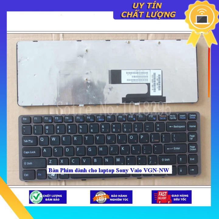 Bàn Phím dùng cho laptop Sony Vaio VGN-NW - Hàng chính hãng - MÀU TRẮNG MIKEY732