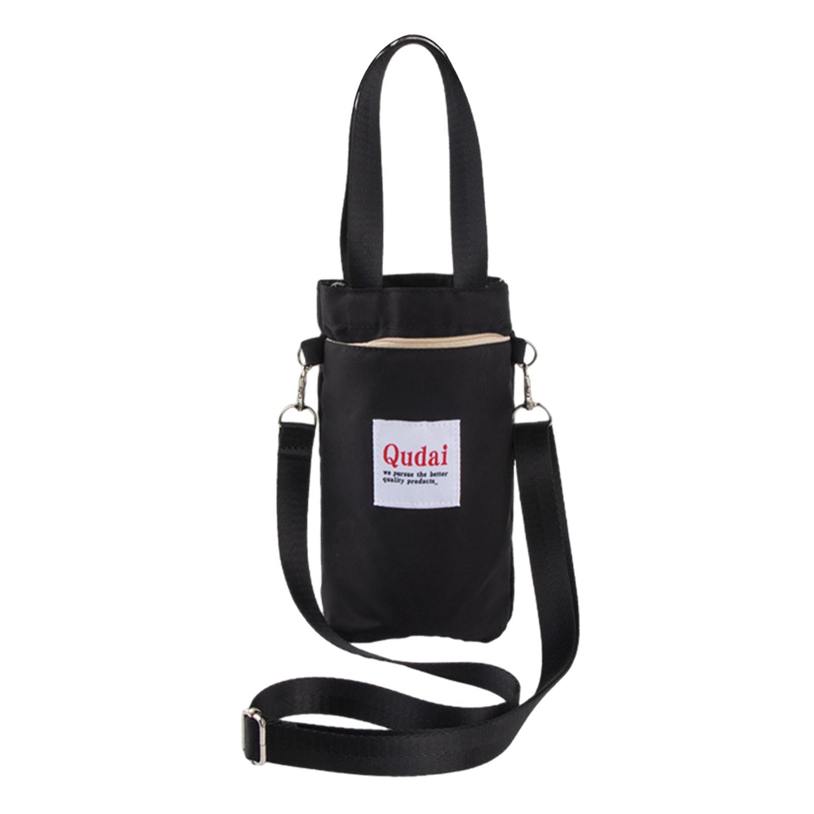 Bottle Holder Water Bottle Carrier Bag Handheld Crossbody Portable Tumbler Carrier Holder for Running Trekking Outdoor Hiking Climbing