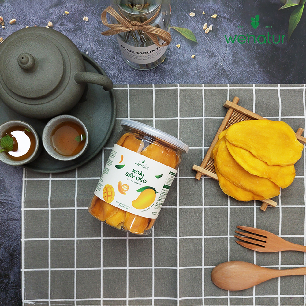 Xoài Sấy Dẻo Nguyên Chất we'natur 270g
