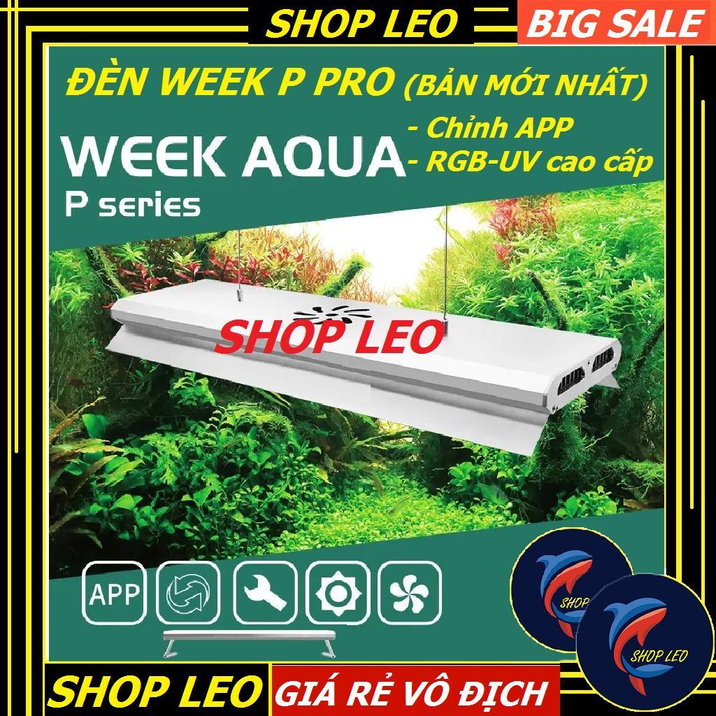 Đèn Week P900 Pro - Chỉnh APP- Led RGB+UV cao cấp - Đèn thủy sinh cao cấp - phụ kiện thủy sinh - shopleo