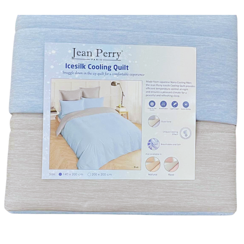 Mền lạnh chăn hè Jean Perry Icesilk chất liệu sợi nano nhật mền thun lạnh kích thước 1m4x2m 2mx2m