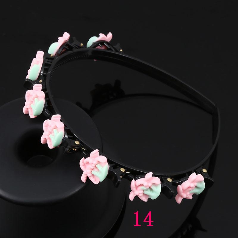 Băng Đô Cài Tóc Đính Nơ Hoa Cho Bé Gái