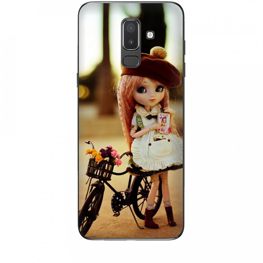Ốp lưng dành cho điện thoại  SAMSUNG GALAXY J8 2018 Baby anh Bicycle Mẫu 11