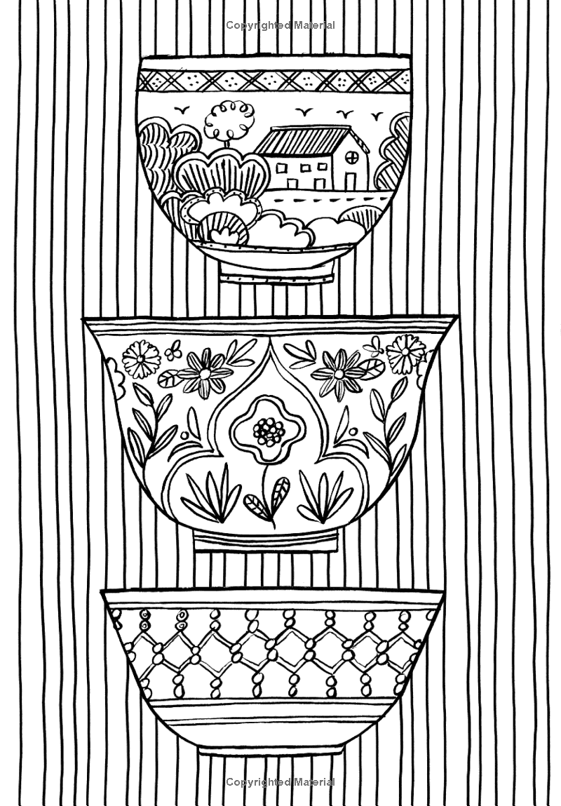 Sách ngoại văn: The Mindfulness Colouring Book : Anti-Stress Art Therapy for Busy People