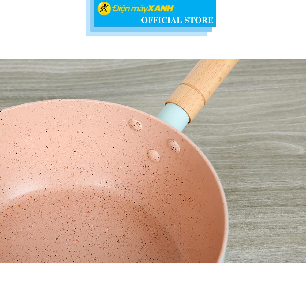 Chảo nhôm sâu chống dính đáy từ 22 cm Delites RLN-5022