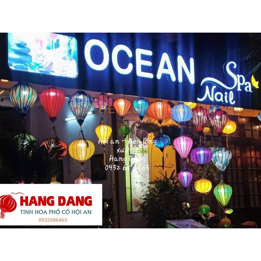 Đèn lồng Hội an DÁNG TỎI hoa vănGIÁ XƯỞNG size30cm,35cm,45cm họa tiết hoa văn chống nước tốt, giá rẻ