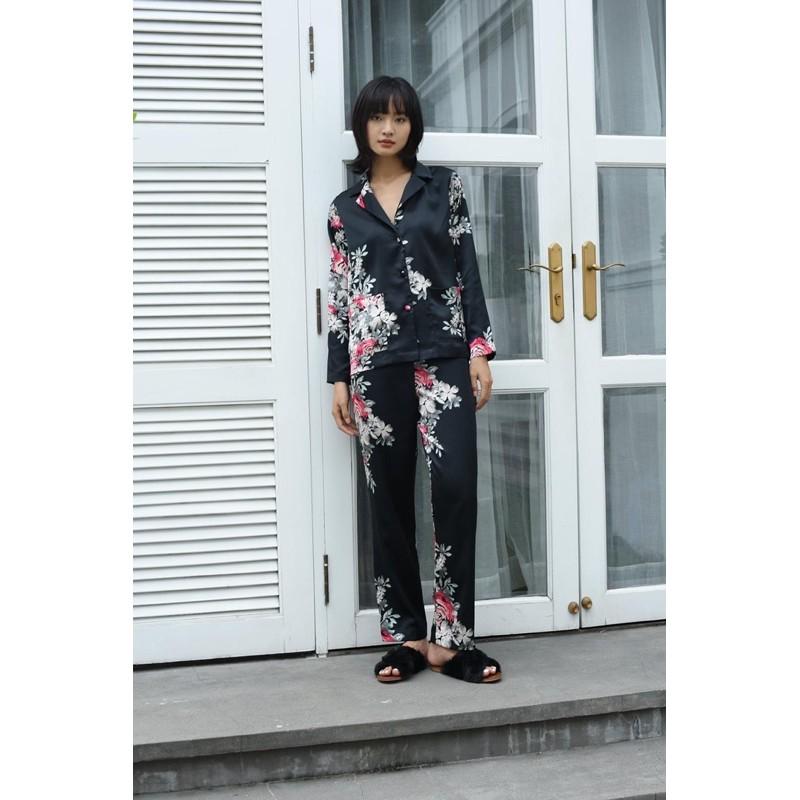 Baciami-Bộ Pijama Hoa Hồng