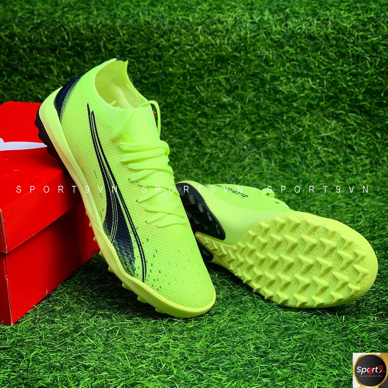Giày đá bóng Ultra Match TT Fastest - Xanh Mạ Non - 106903 01