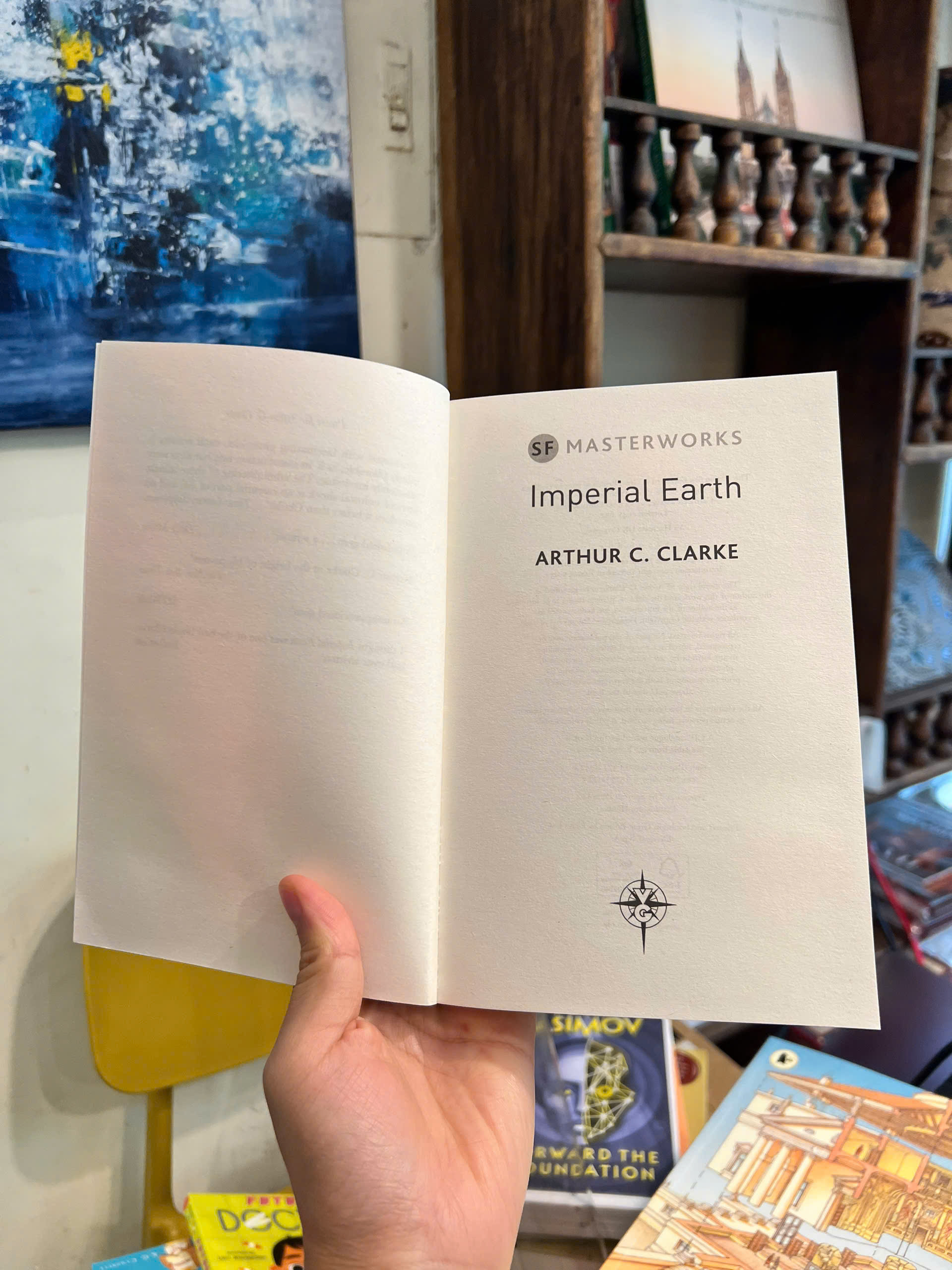 Sách - Imperial Earth by Arthur C. Clarke | Science Fiction / Fantasy / Ngoại văn Nhập khẩu UK