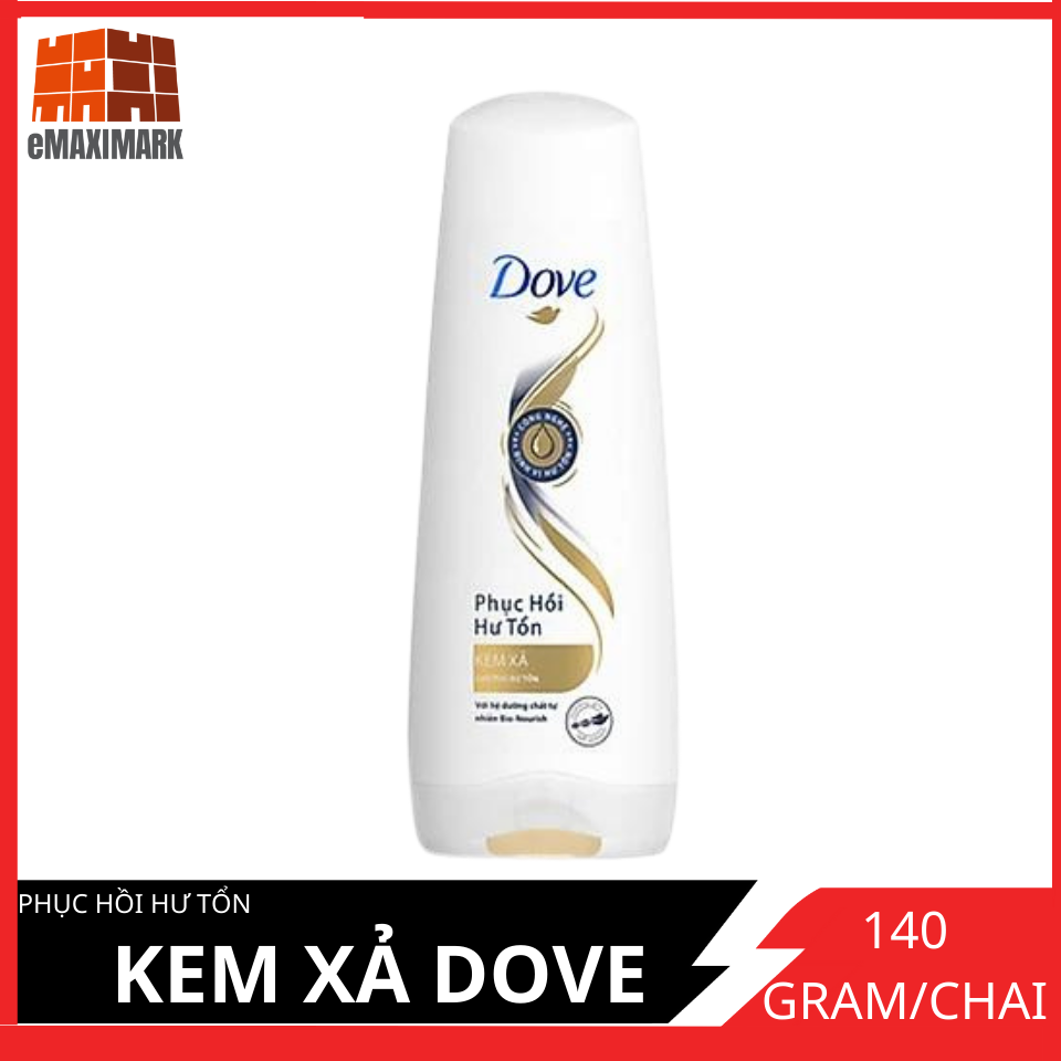 Kem Xả Dove Phục Hồi Hư Tổn (140g)