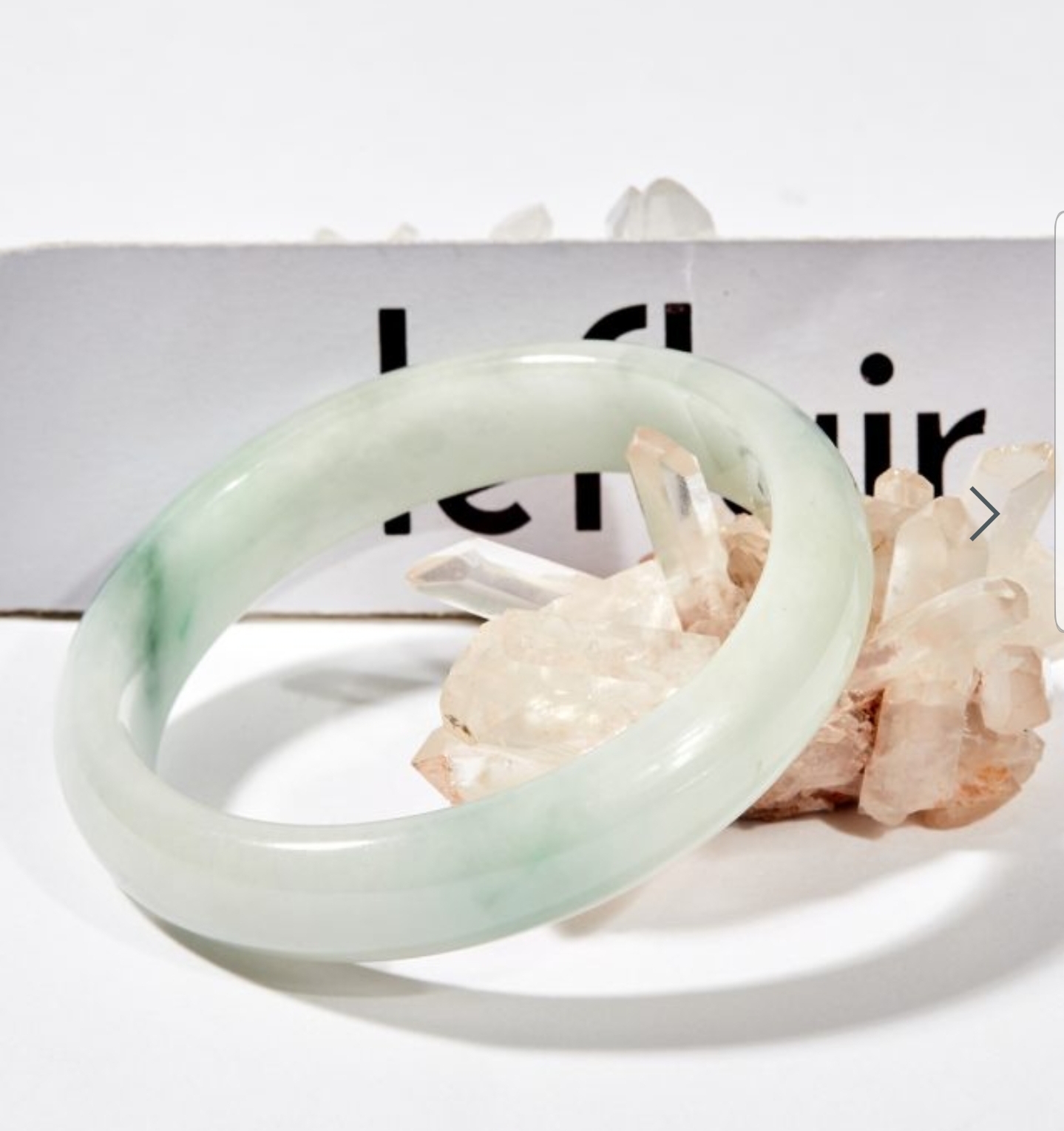 Vòng Tay Cẩm Thạch Jadeite Bản Hẹ 55 mm
