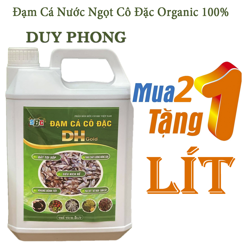 2 Lít - Phân Bón Hữu Cơ, Dịch đạm cá nước ngọt cô đặc, an toàn cho hệ sinh thái-76124