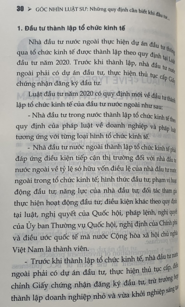 Góc nhìn luật sư Những quy định cần biết khi đầu tư vào Việt Nam