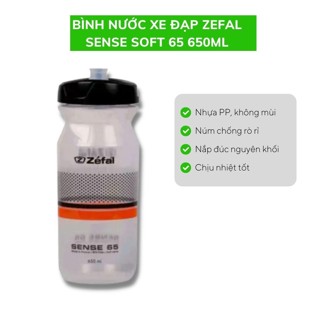 Bình nước xe đạp ZEFAL SENSE SOFT 65 650ml