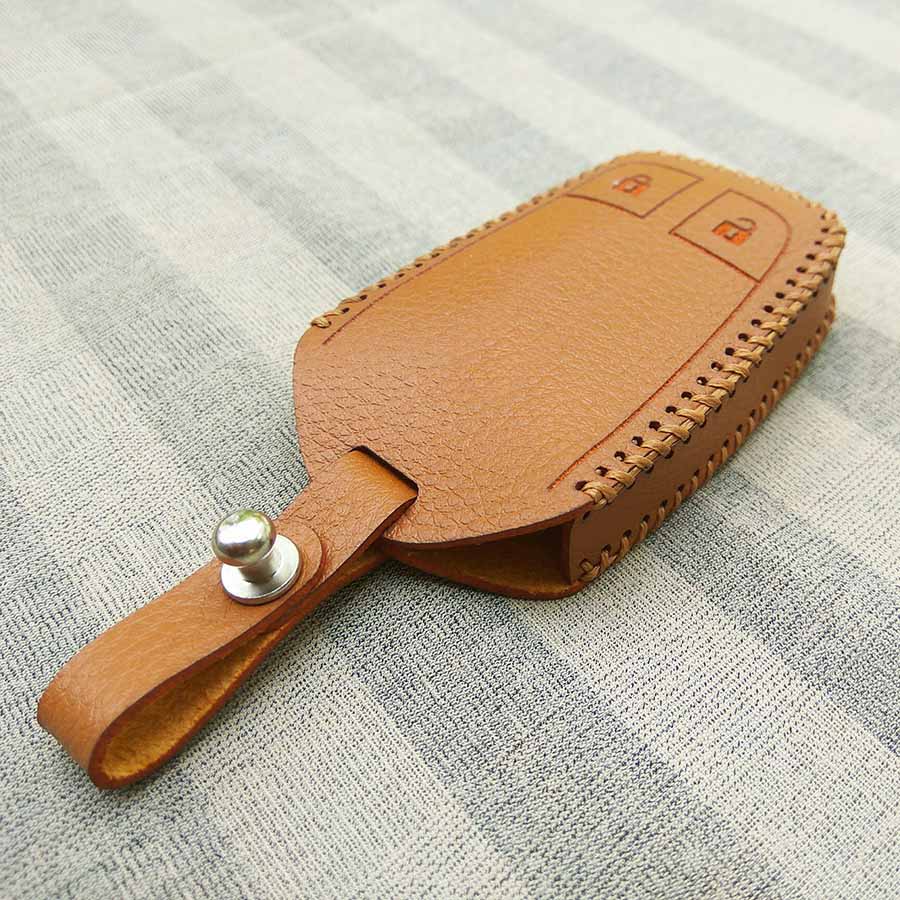 Bao da chìa khóa smartkey xe hơi Isuzu Mu-X