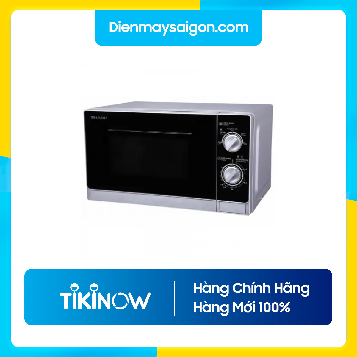 LÒ VI SÓNG CƠ SHARP R-205VN-S - Hàng Chính Hãng