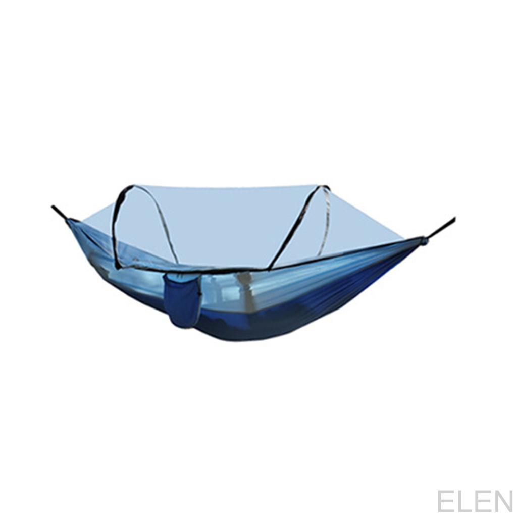 260×140cm Hammock Hammock with Mosquito Net Camping Hammocks Outside Hammocks Hanging Bed Swing Chair for CampersELEN