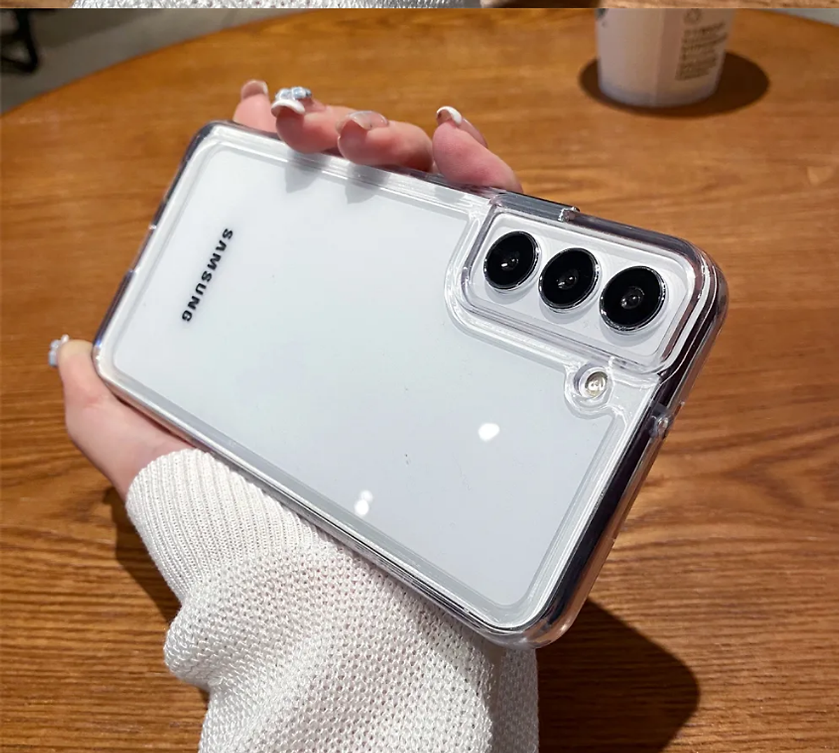 Ốp lưng chống sốc trong suốt cho Samsung Galaxy S23 FE hiệu Likgus Crashproof giúp chống chịu mọi va đập- hàng nhập khẩu