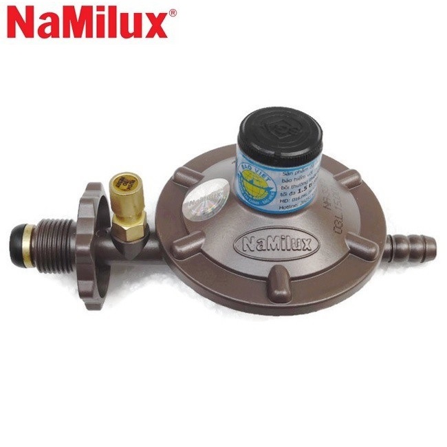 Bộ dây van ngắt gas tự động Namilux NA-337S - Dùng cho bình gas XÁM SP - Hàng chính hãng