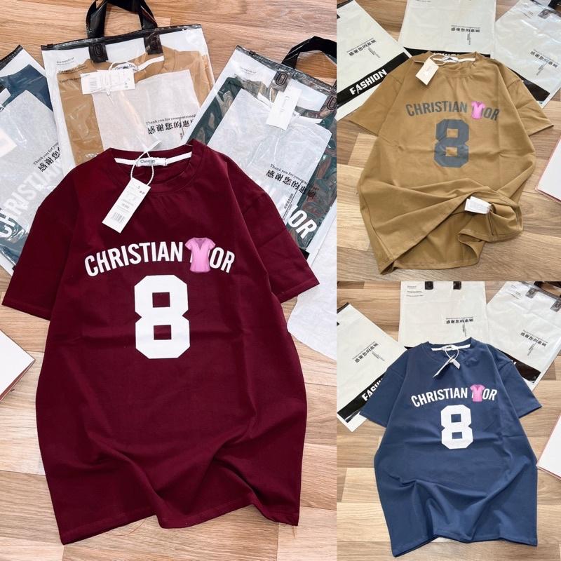 Áo thun nữ dáng unisex hàng Quảng Châu - Loại 1