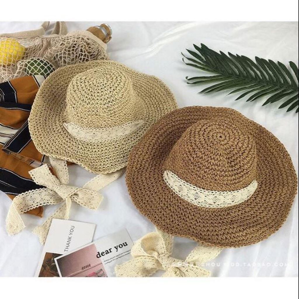 Nón cói mềm phong cách vintage