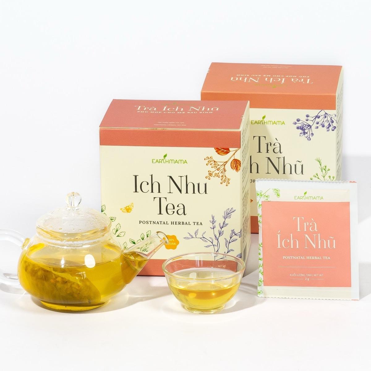 Trà cho mẹ sau sinh Lợi Sữa - Đào Thải sản dịch