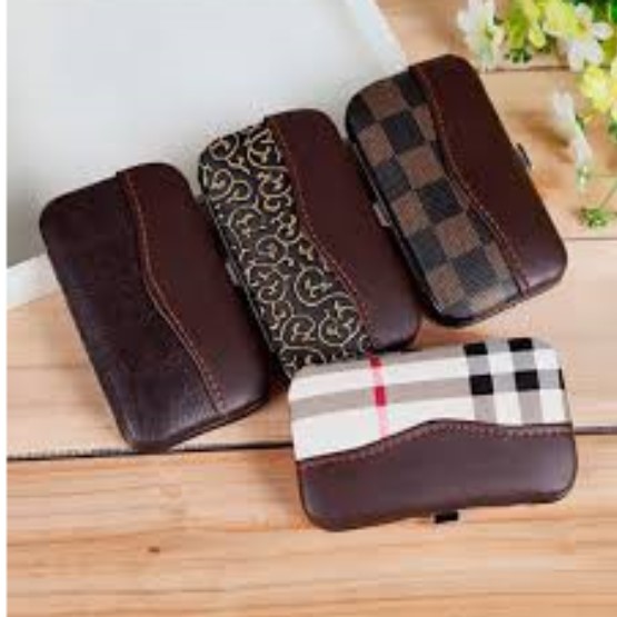 Bộ bấm móng tay chân 7 món có hộp đựng bằng da PKS