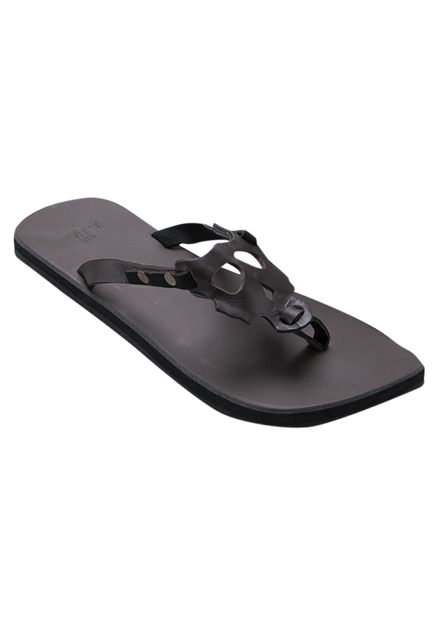 Dép Da Unisex Casual CA632SH83VFKVN - Nâu