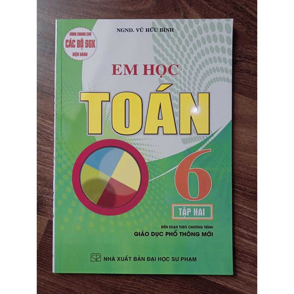 Sách - Combo Em Học Toán Lớp 6
