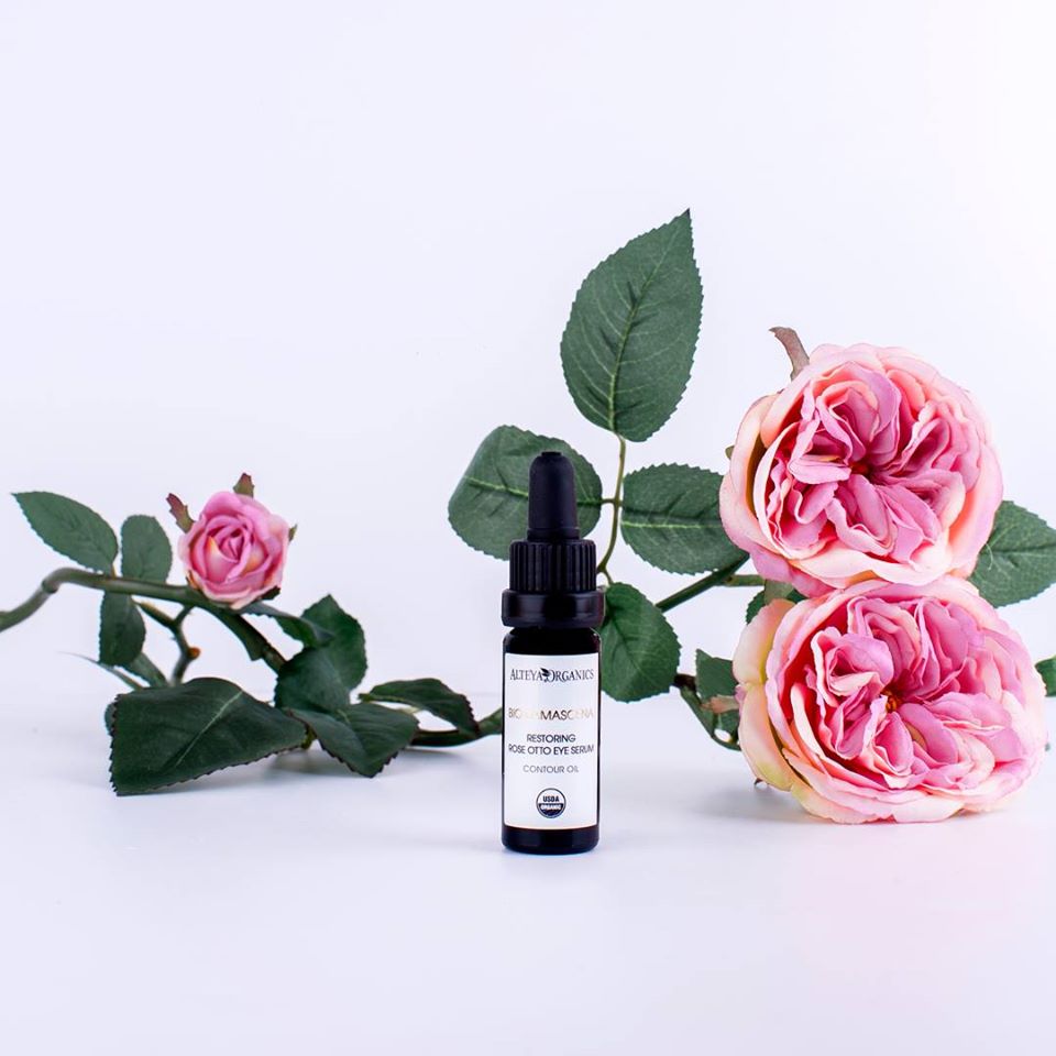 Tinh Chất Dưỡng Mắt Hoa Hồng Hữu Cơ Bio Damascena Rose Otto Restoring Eye Serum Alteya Organics BDRES (10ml)