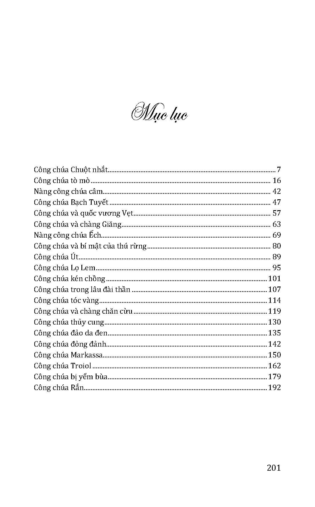 Những Câu Chuyện Cổ Tích Thần Tiên - Những Nàng Công Chúa Xinh Đẹp Trong Thế Giới Thần Tiên