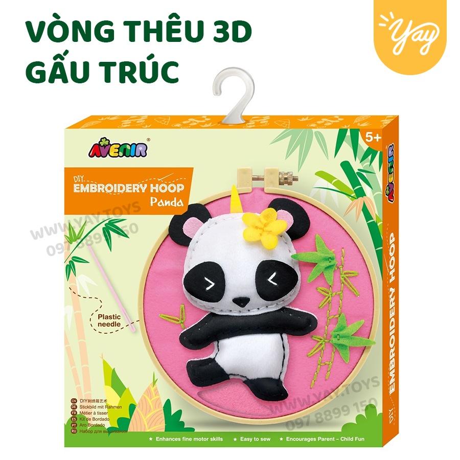 Bộ Thủ Công Thêu Thùa May Vá Kim Nhựa An Toàn Cho Bé Từ 5+ - Avenir