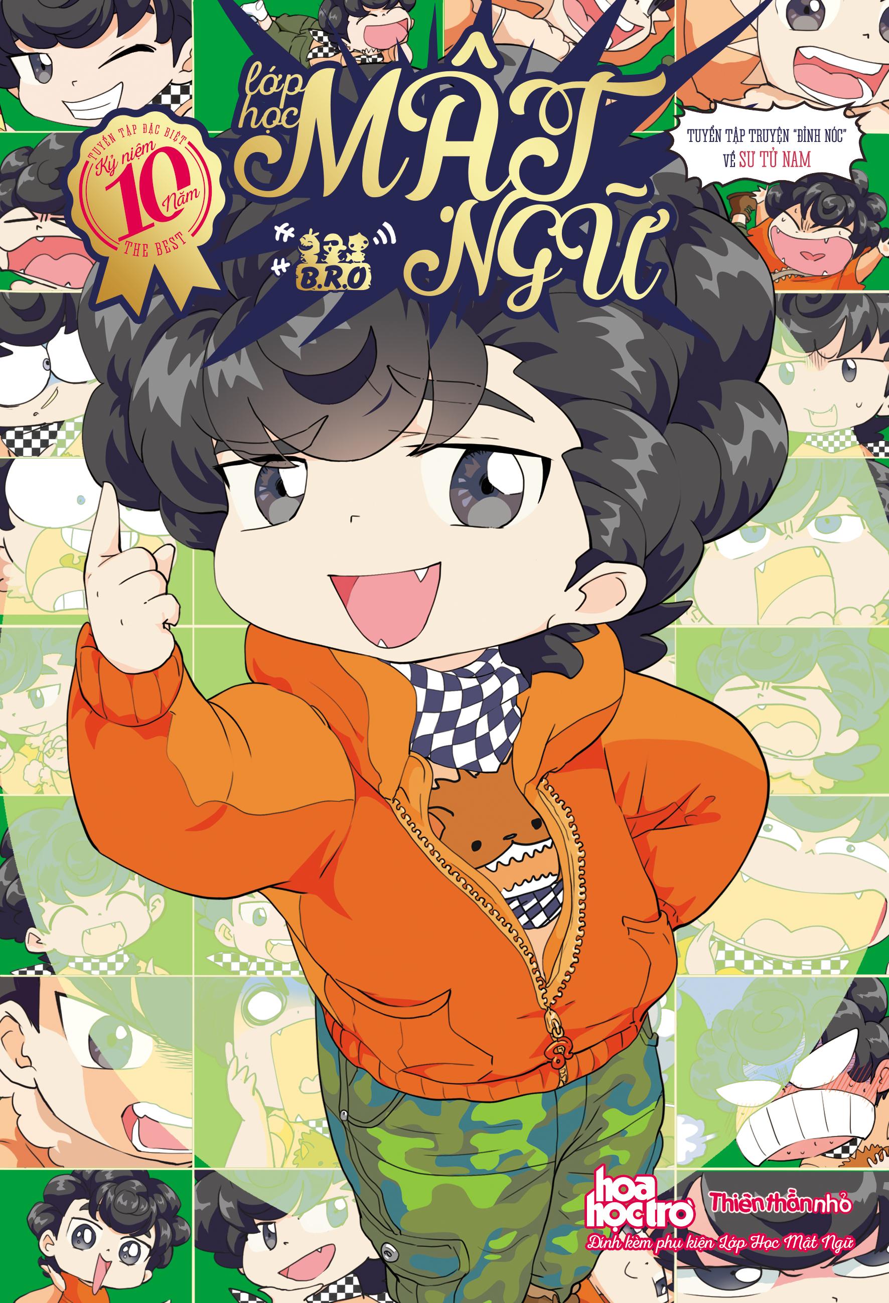 Sách - Lớp Học Mật Ngữ - Tuyển Tập Đặc Biệt Kỷ Niệm 10 Năm THE BEST - Tuyển Tập Sư Tử Nam - Tặng Kèm Túi Đựng Dụng Cụ Học Tập Lớp Học Mật Ngữ