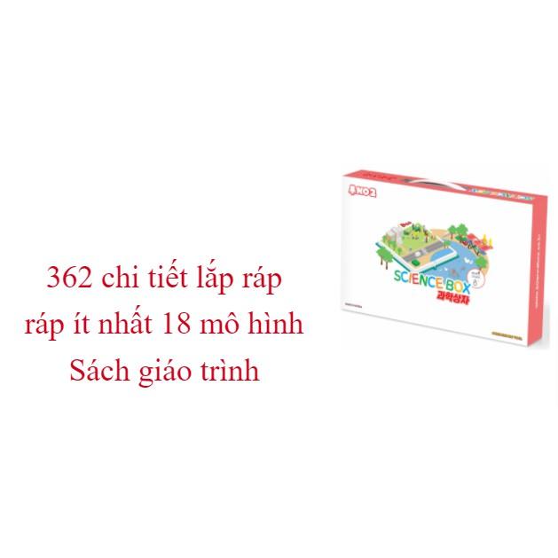 Hộp khoa học Hàn Quốc, lắp ráp  mô hình từ 362 chi tiết