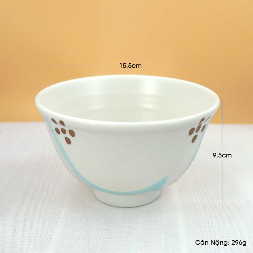 Tô canh melamine cao cấp lòng sâu