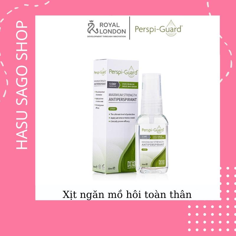 Xịt ngăn mồ hôi toàn thân hiệu quả tối đa Perspi-Guard Strength Antiperspirant Spray 30ml